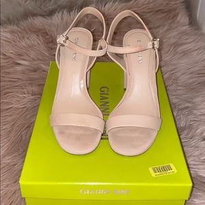 Gianni bini nude strap heel